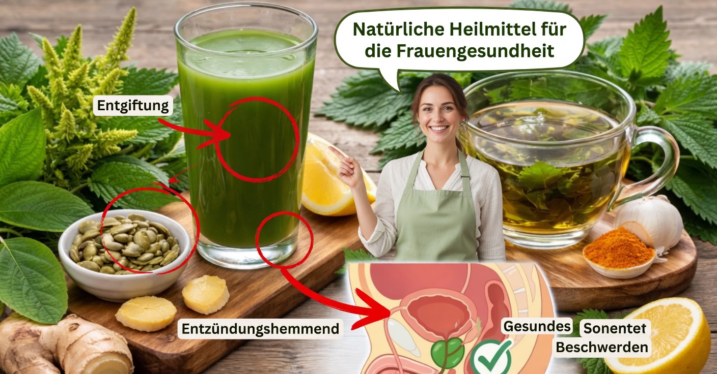 Natürliche Prostatagesundheit: Amaranth und Brennnessel