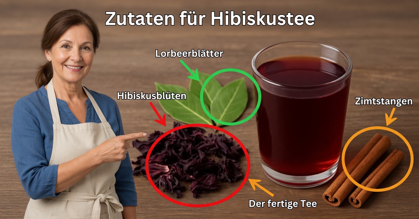 Hibiskuswasser mit Lorbeer und Zimt: Vorteile und wie man es trinkt
