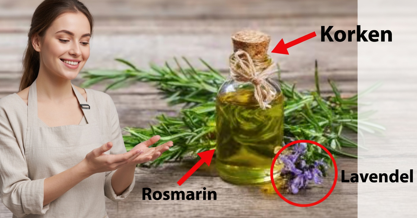 Entzündungshemmendes Rosmarinöl: Rezept und Anwendung