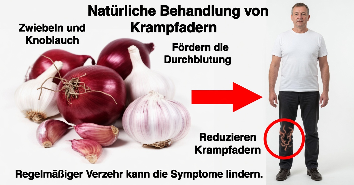 Mittel gegen Krampfadern: Natürlich zur Verbesserung der Durchblutung