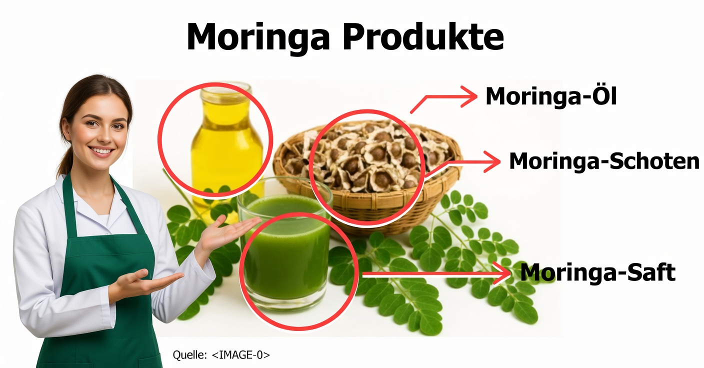 Moringa für die Augen: Vorteile und Anwendung