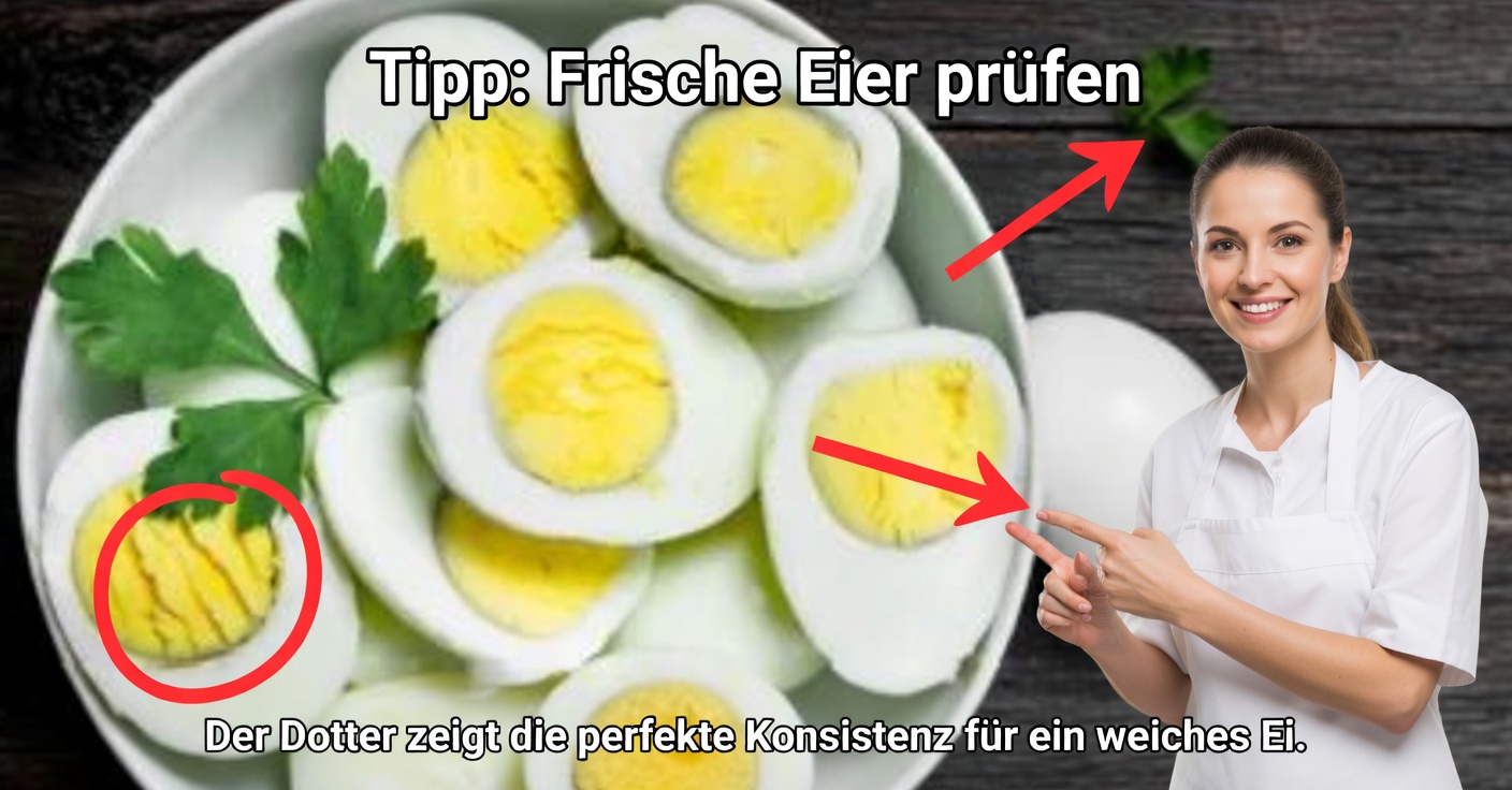 Warum erscheint ein grüner Ring auf Eiern und was bedeutet das?