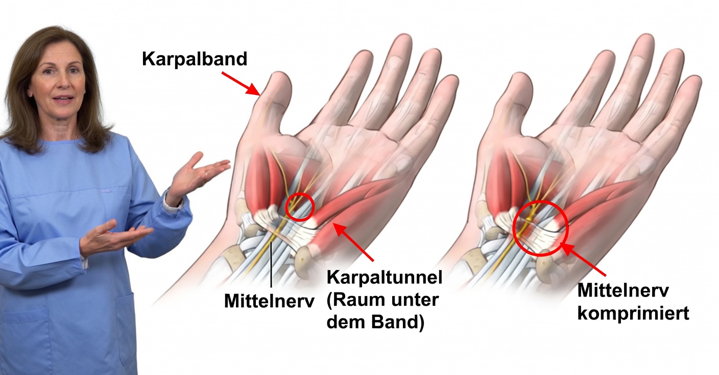 Linderung des Karpaltunnelsyndroms: Natürliche Mittel gegen Kribbeln in den Händen