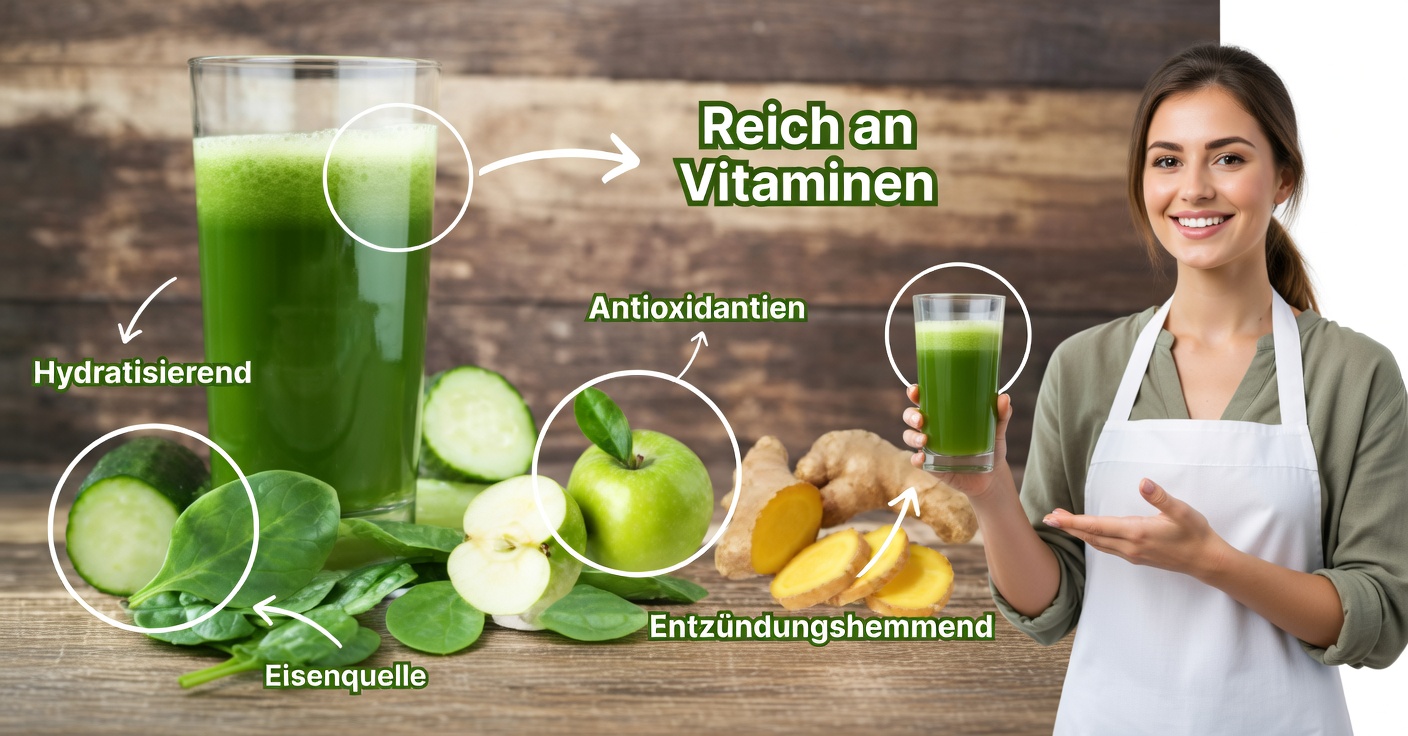 Der echte grüne Saft