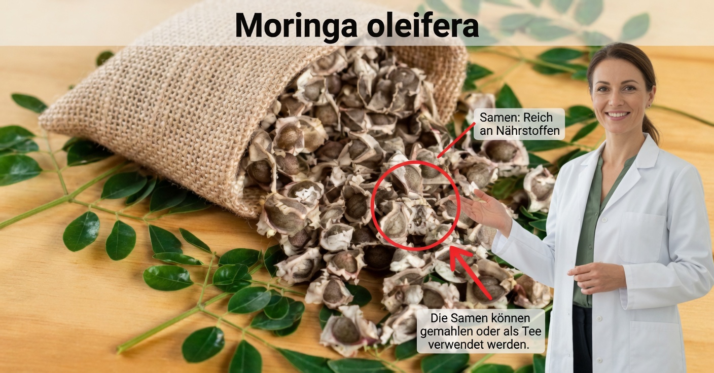 Moringasamen: Reinigen die Leber und senken den Cholesterinspiegel