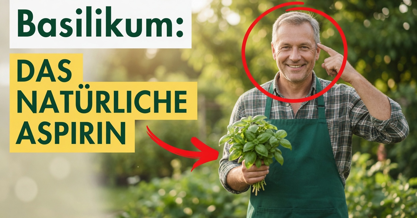 Basilikum, das natürliche Aspirin: Vorteile und Verwendungsmöglichkeiten