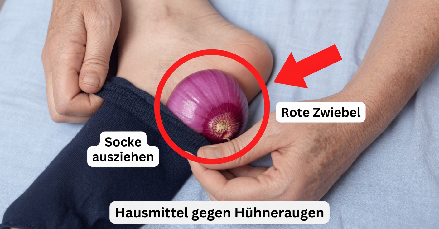 Zwiebel an den Füßen: Reale gesundheitliche Vorteile