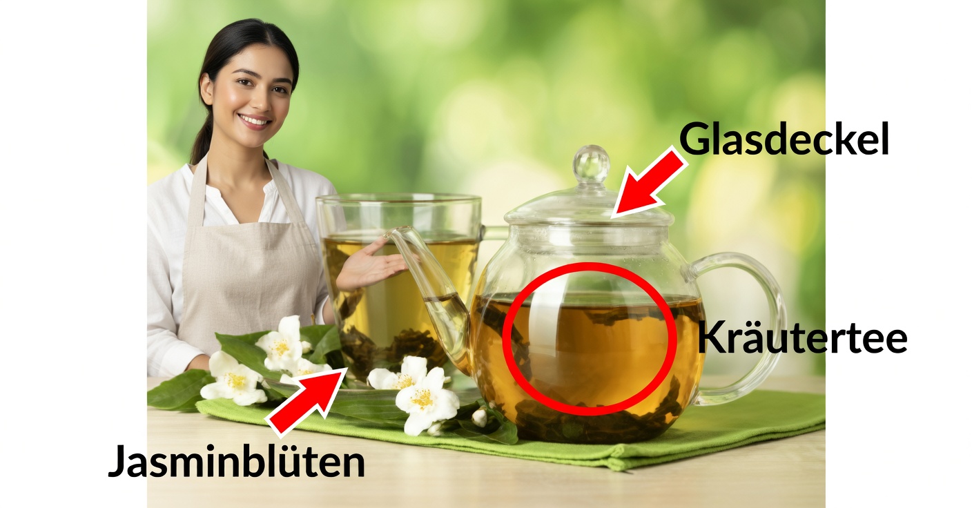 Natürlicher Heiltee für Blutdruck, Blutzucker und Durchblutung