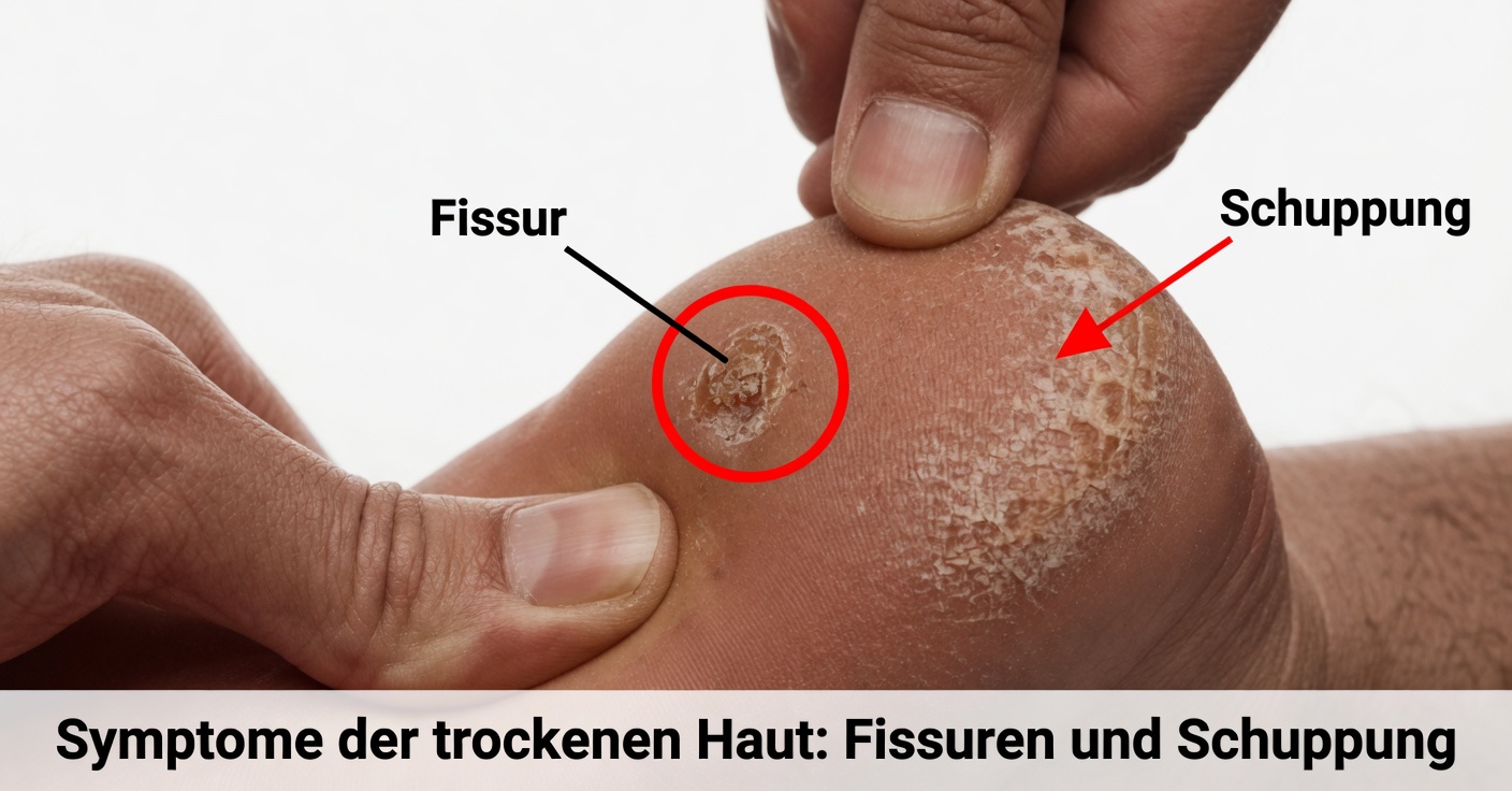 Entferne das Fischauge mit Knoblauch