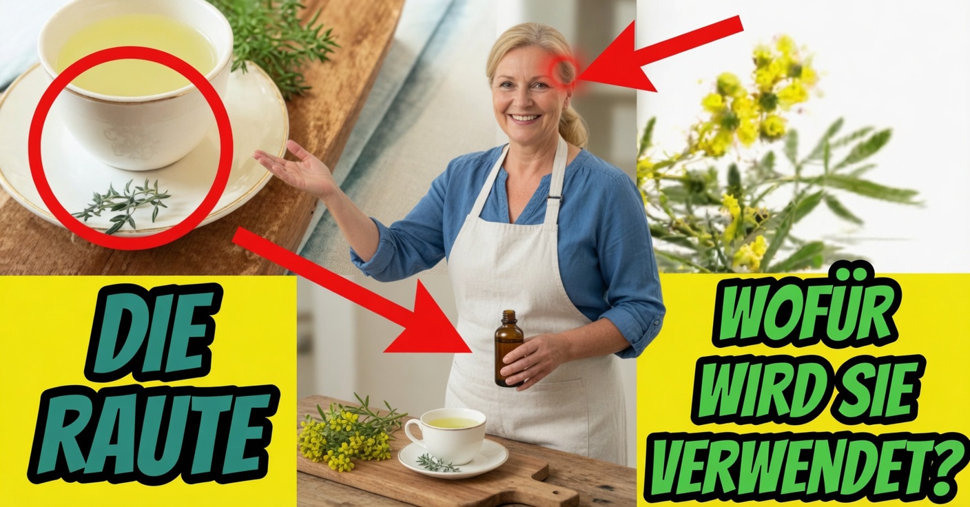 Weinraute für die Gesundheit: 15 kraftvolle Anwendungen