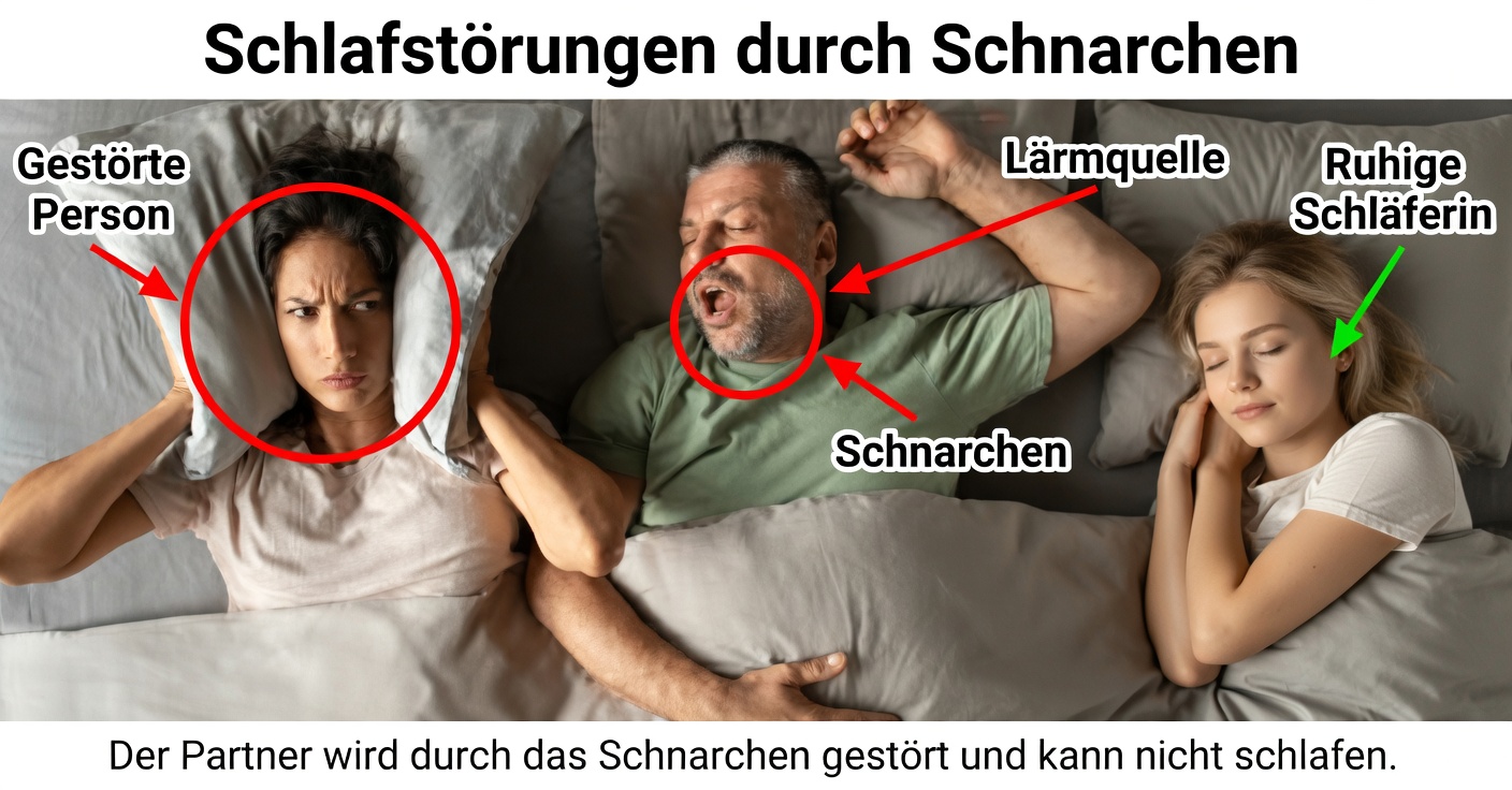 Wie Sie mit dem Schnarchen aufhören: wirksame Lösungen