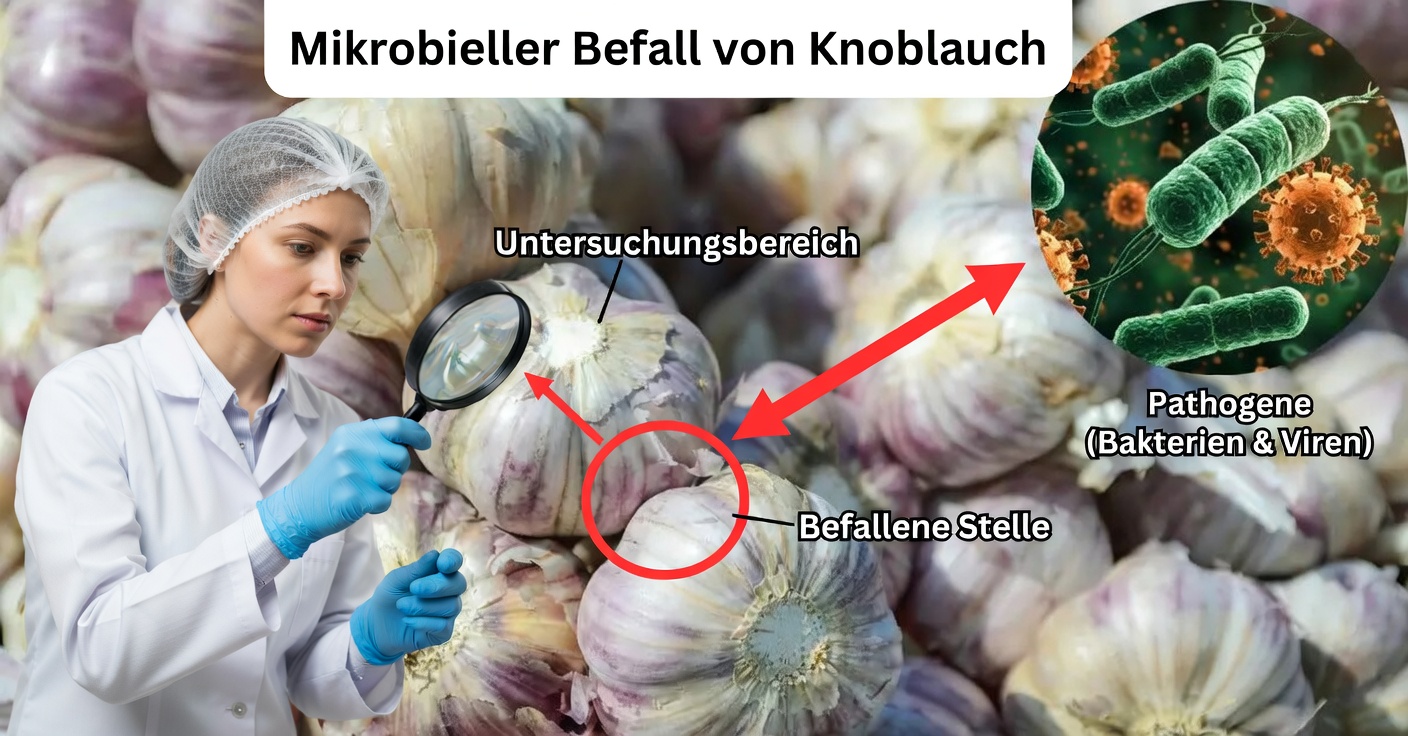Knoblauch: natürliches Antibiotikum gegen Bakterien und Infektionen