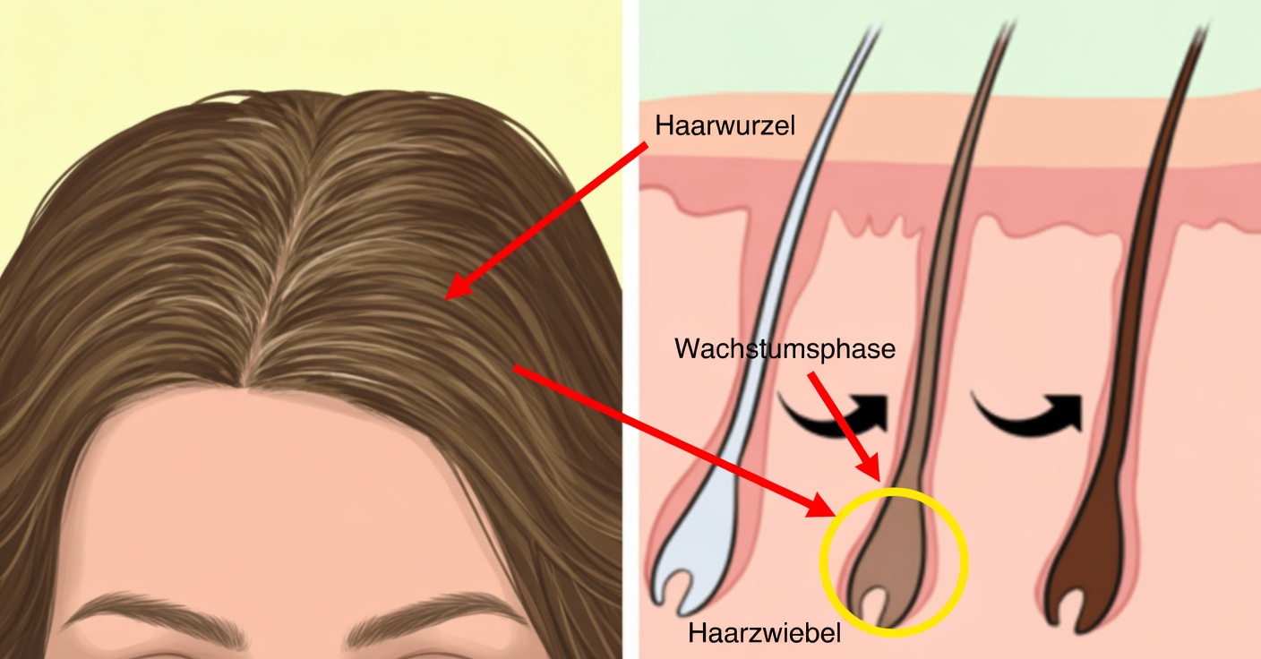 Hausgemachte Naturhaarfarbe zum Abdecken grauer Haare ohne Chemikalien