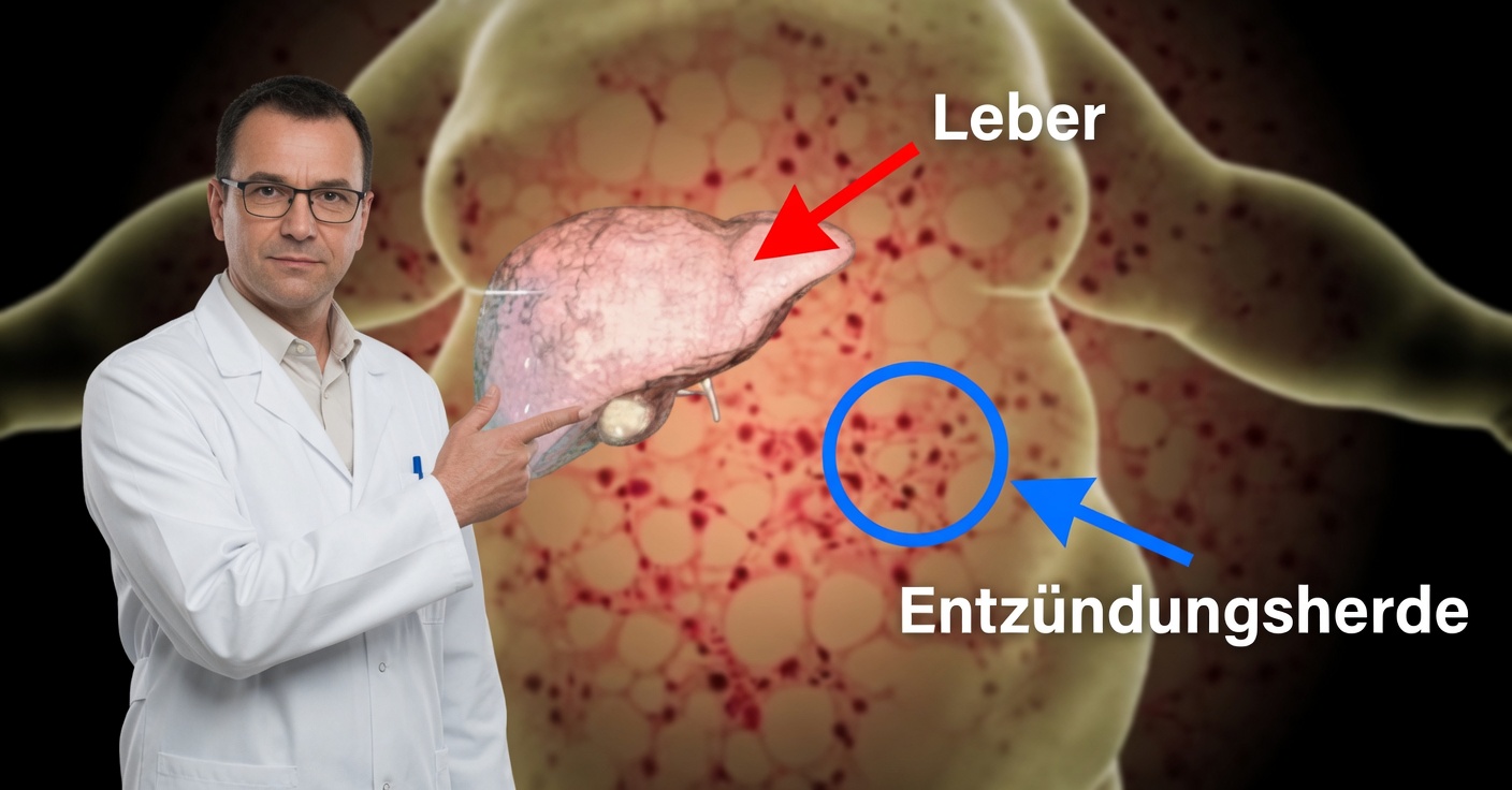 Symptome einer Fettleber und wie man sie auf natürliche Weise rückgängig macht