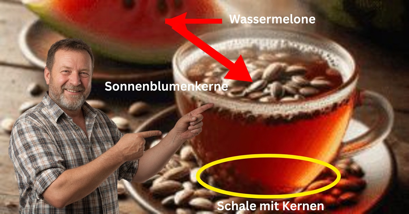 Tee aus Wassermelonenkernen: Für Nieren und Herz