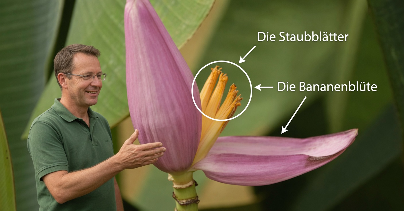 Bananenblüte: nahrhaft, vielseitig und medizinisch
