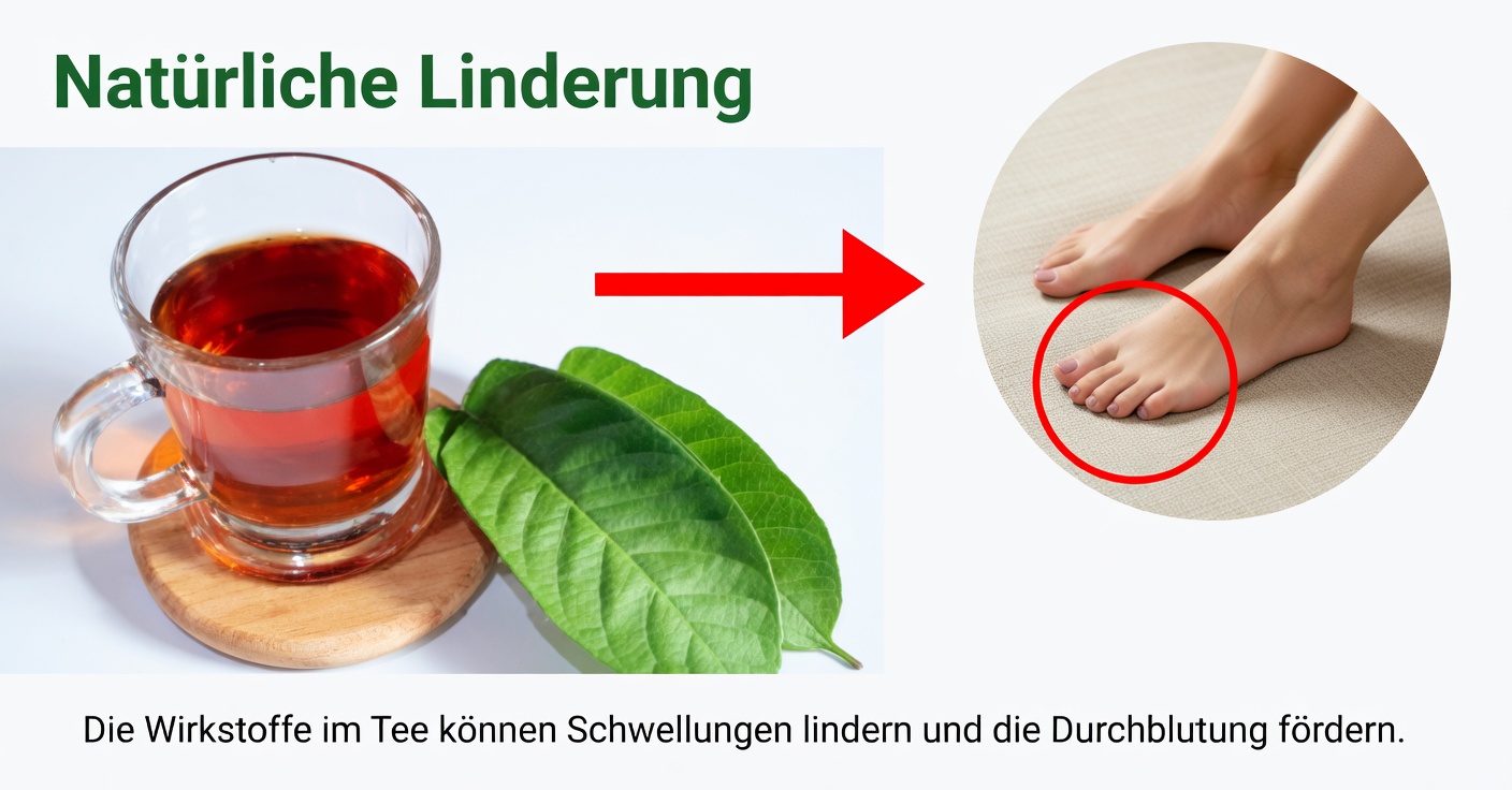 Guaventee gegen Wassereinlagerungen: Natürliche Linderung