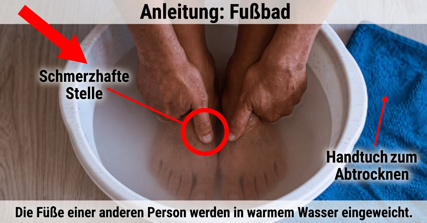 Ingwer-Fußbad: Natürliche Linderung und Entgiftung