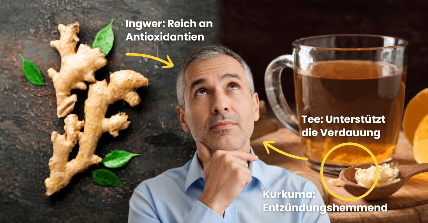 Warum solltest du jeden Tag Ingwer zu dir nehmen?