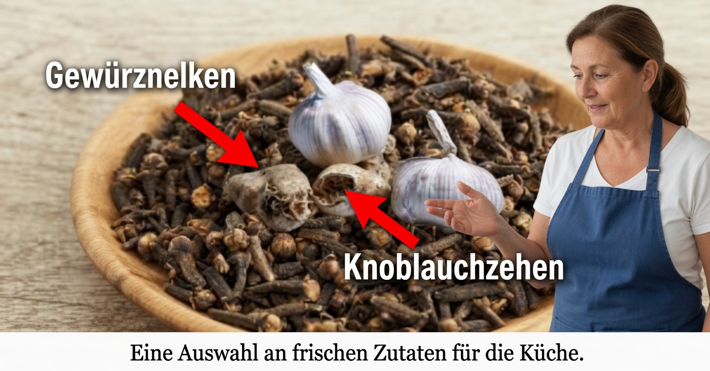 Knoblauch, Gewürznelken und Ingwer: Natürliche Linderung bei Schmerzen und Krampfadern