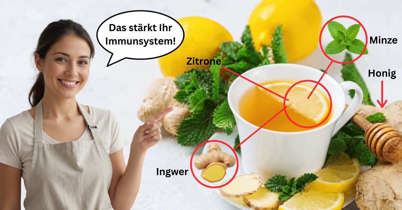 Ingwer-Zitronen-Tee: Vorteile, Rezept und wie man ihn trinkt