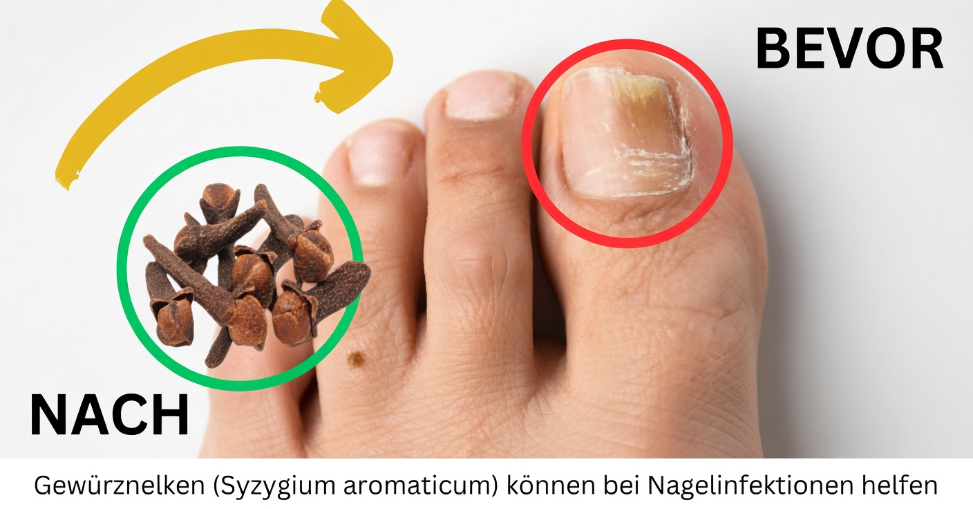 Wie man Nagelpilz mit Gewürznelken entfernt