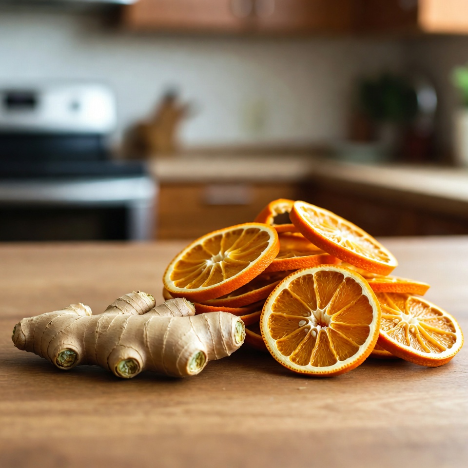 Wirf Orangenschalen nicht weg! Kombiniere sie mit Ingwer für ein kraftvolles, kostengünstiges Hausmittel 🍊🌿