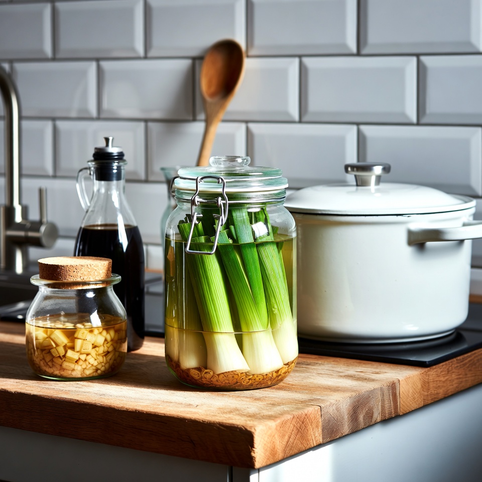 Lauch haltbar machen – ein nützlicher Trick
