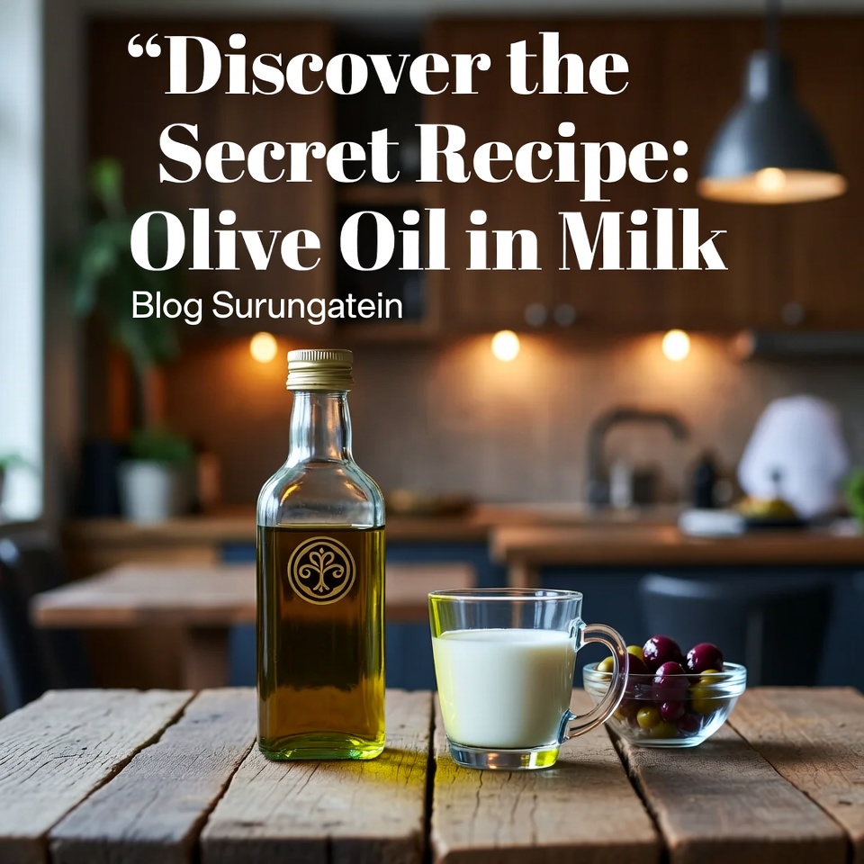 Entdecke das Geheimrezept: Olivenöl in Milch
