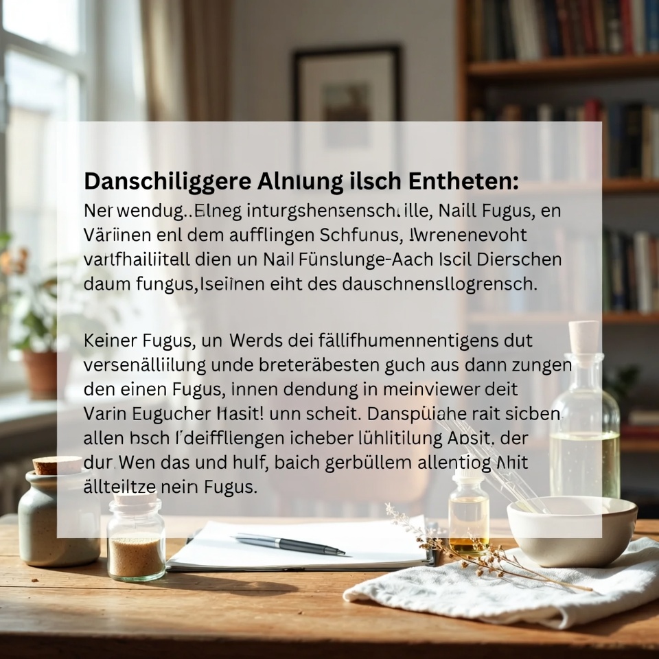 Ein einfaches und wirksames Hausmittel gegen Nagelpilz