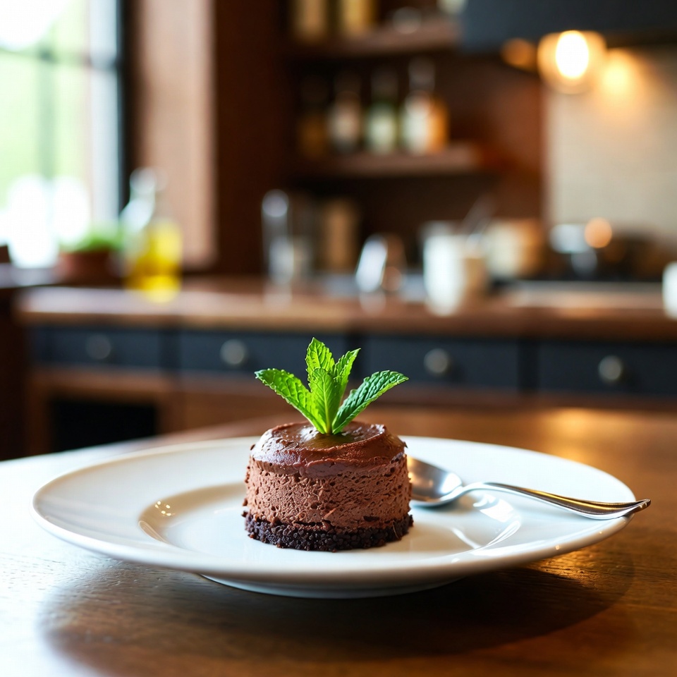 Köstliches kalorienarmes Schokoladenmousse mit nur 3 Zutaten