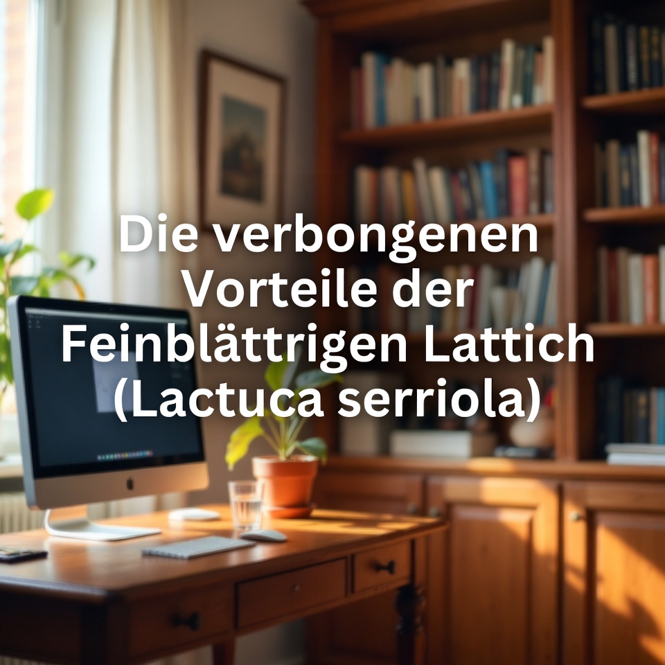 Die verborgenen Vorteile des Stachel-Lattichs (Lactuca serriola)