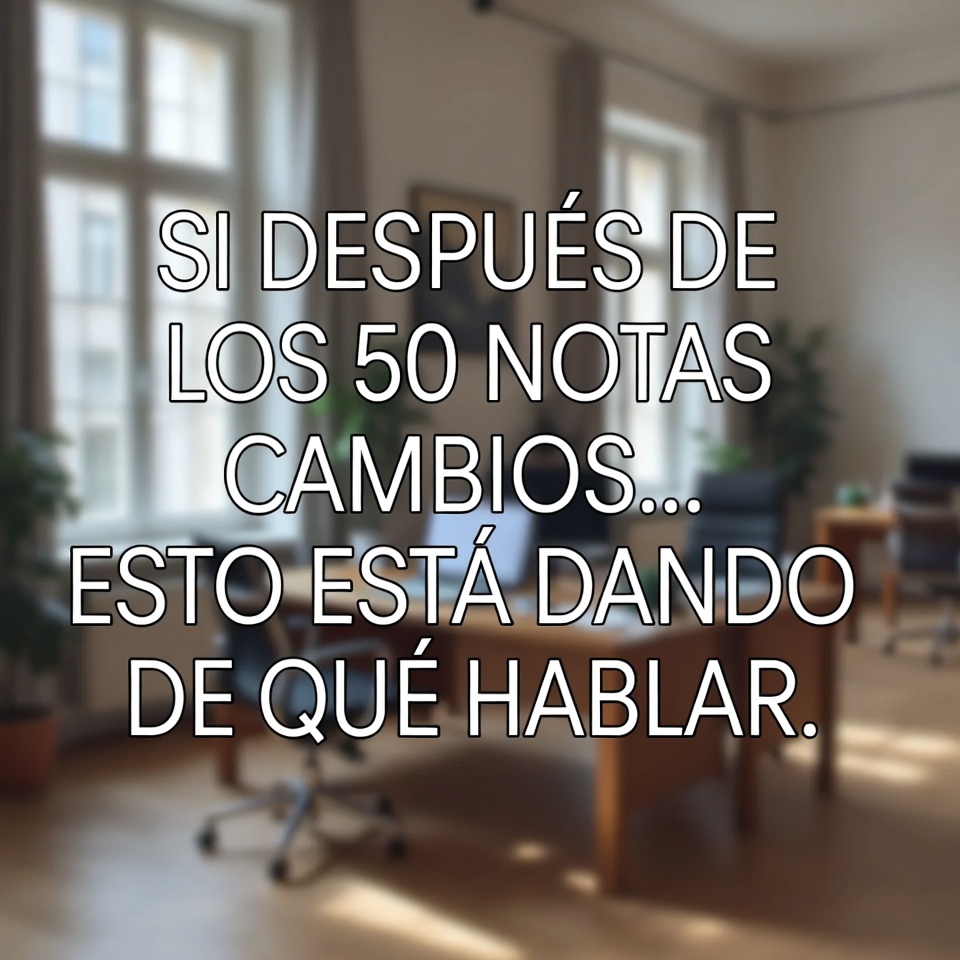 WENN DU NACH 50 VERÄNDERUNGEN BEMERKST … SORGT DAS FÜR GESPRÄCHSSTOFF