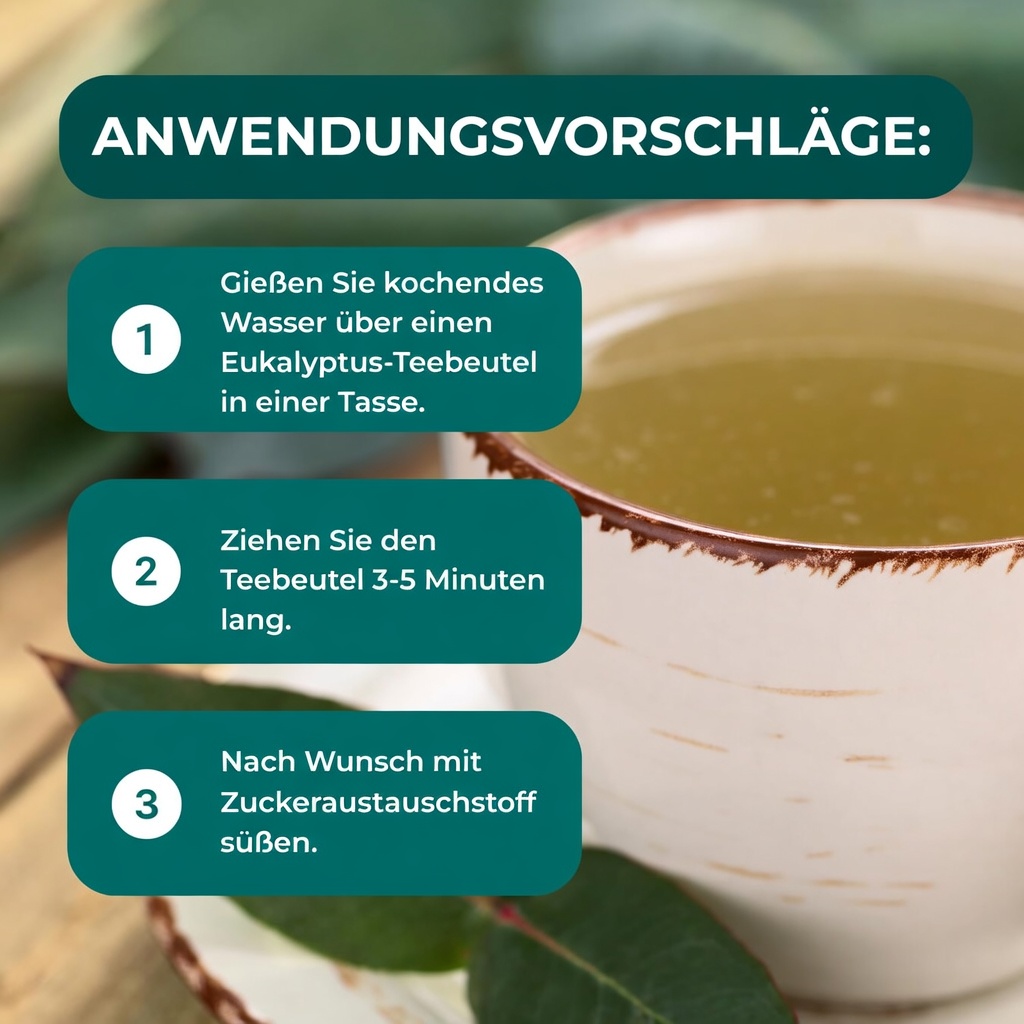Eukalyptus-Tee – Wofür ist er gut? – Vorteile für Ihre Gesundheit und Schönheit