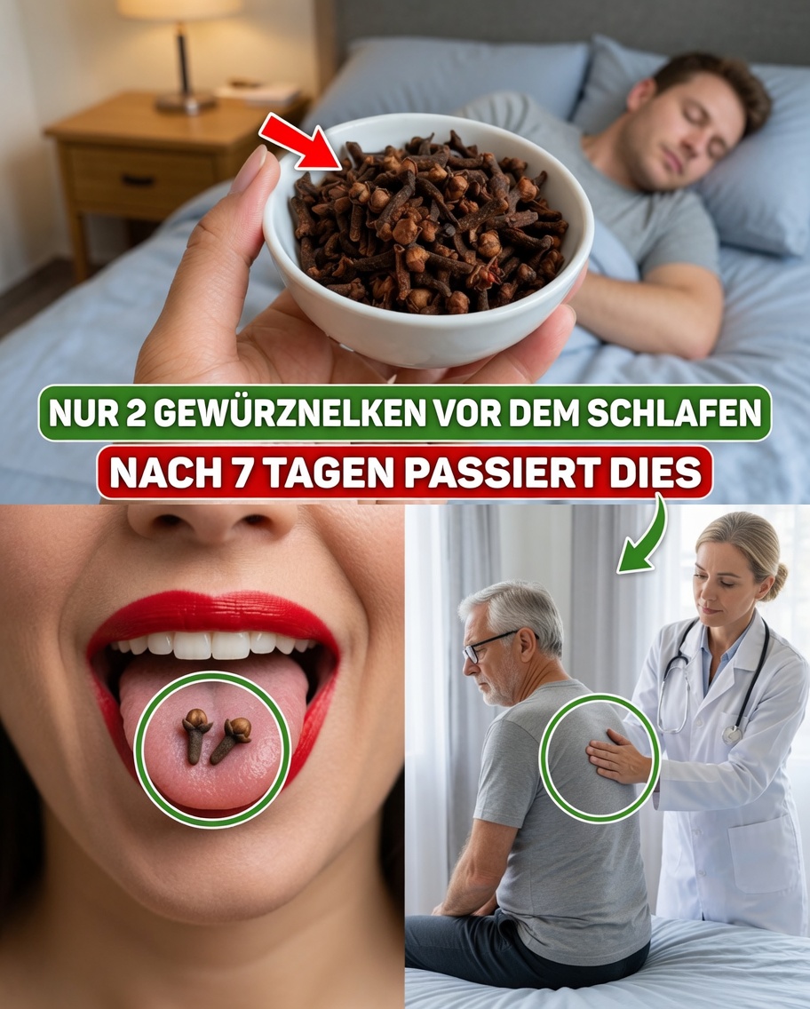 Was passiert, wenn du 7 Tage lang jeden Tag 2 Gewürznelken isst (die Wahrheit wird dich überraschen!)
