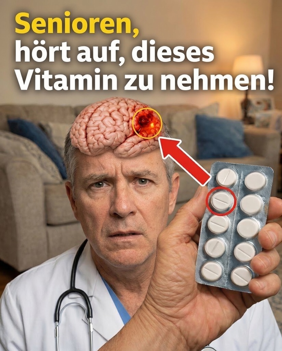 Als Neurologe war ich überrascht: Dieses gängige Vitamin kann das Schlaganfallrisiko bei älteren Menschen erhöhen – was Sie wissen müssen