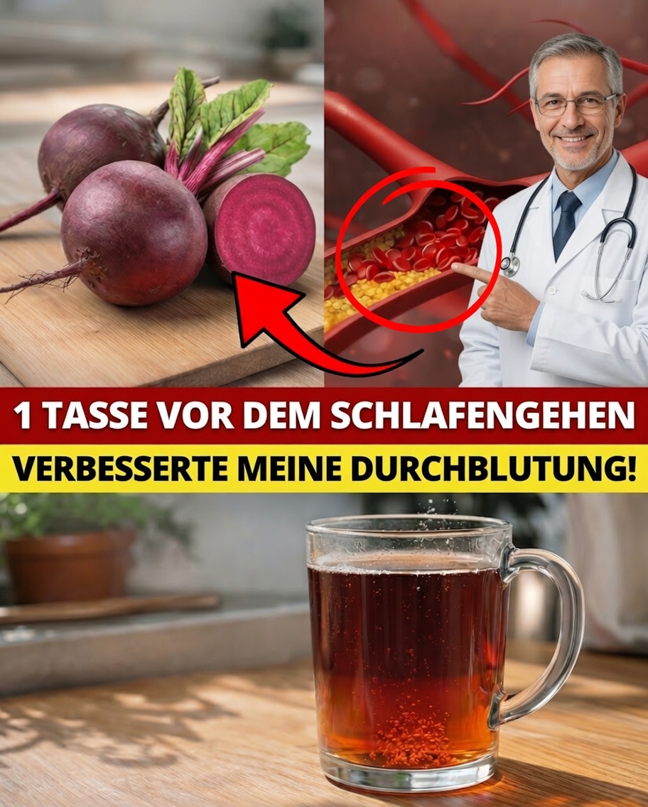 Sind Sie über 60? Trinken Sie DAS, um die Durchblutung in den Beinen schnell zu verbessern | Gesundheitstipps für Senioren
