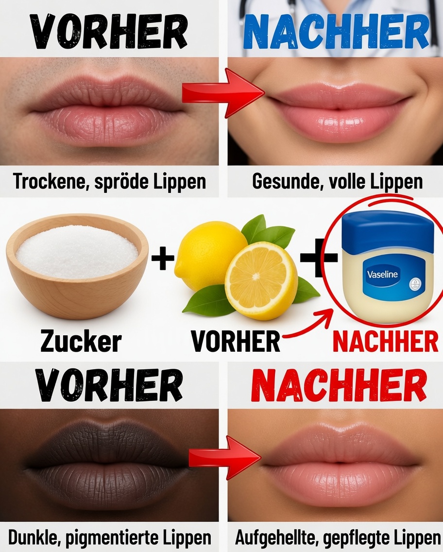 Verabschiede dich von spröden Lippen: Das einfache Geheimnis für weiche, rosige, schöne Lippen