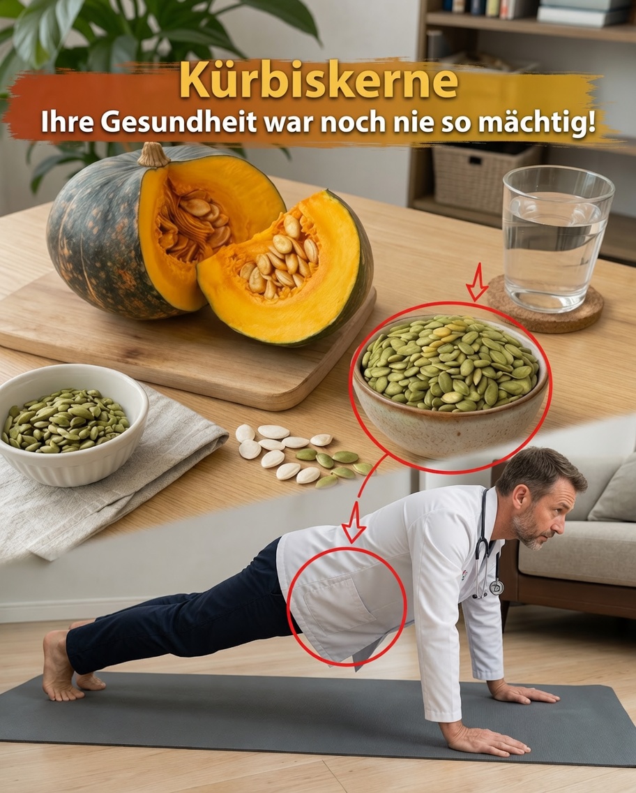 Was mit deinem Körper passiert, wenn du jeden Tag Kürbiskerne isst
