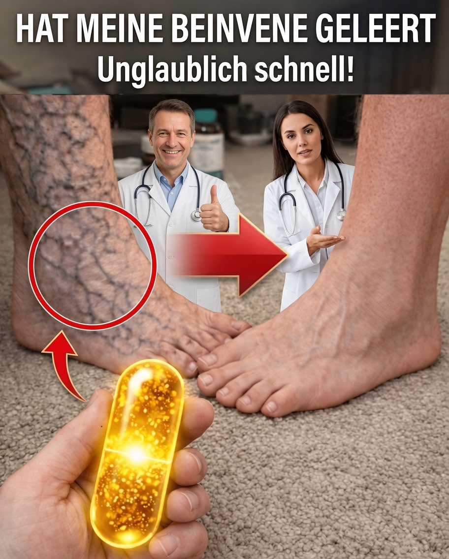Senioren, Sie werden überrascht sein, was dieses Vitamin für die Durchblutung der Beine tun kann!