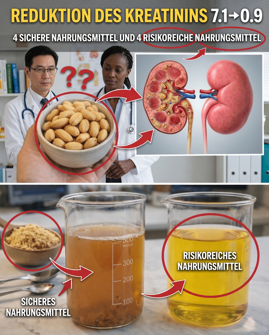 Kreatinin von 7,1 auf 0,9 in 2 Tagen? Entdecken Sie 4 gesunde Fette, die die Nieren unterstützen, und 4, die besondere Aufmerksamkeit verdienen