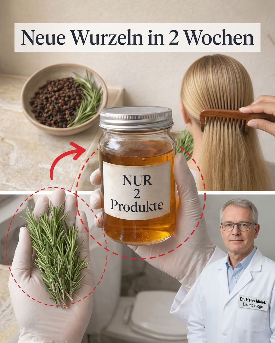 Ich habe dieses einfache Haarspray mit Neem, Rosmarin und Hibiskus ausprobiert – und schon nach wenigen Anwendungen sah mein Haar gesünder aus