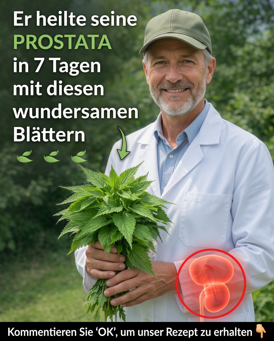 Das nächtliche Erwachen, das kein Mann will: Wie Brennnesselwurzel sanfte Unterstützung für den Harnkomfort der Prostata bieten kann