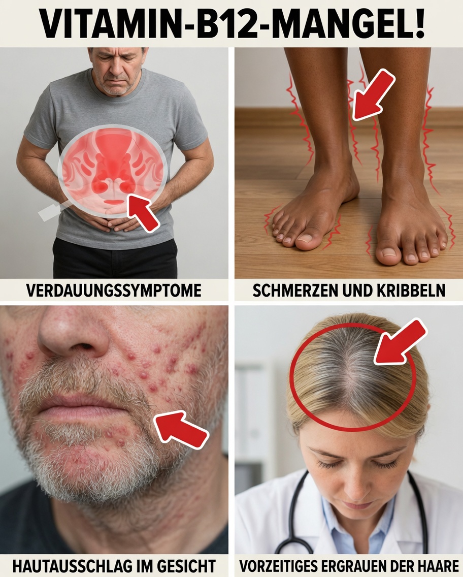 8 Seltsame Anzeichen dafür, dass Ihr Körper nach mehr Vitamin B12 schreit – Ignorieren Sie diese Warnsignale nicht