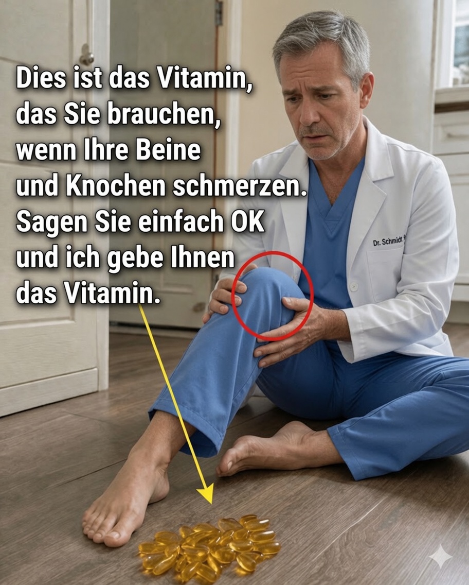 Welche Vitamine helfen, Beschwerden in den Beinen und Knochen zu lindern? Finden Sie es jetzt heraus