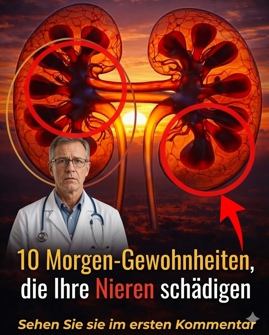 10 morgendliche Gewohnheiten, die die Gesundheit Ihrer Nieren beeinträchtigen könnten: Was die Wissenschaft nahelegt