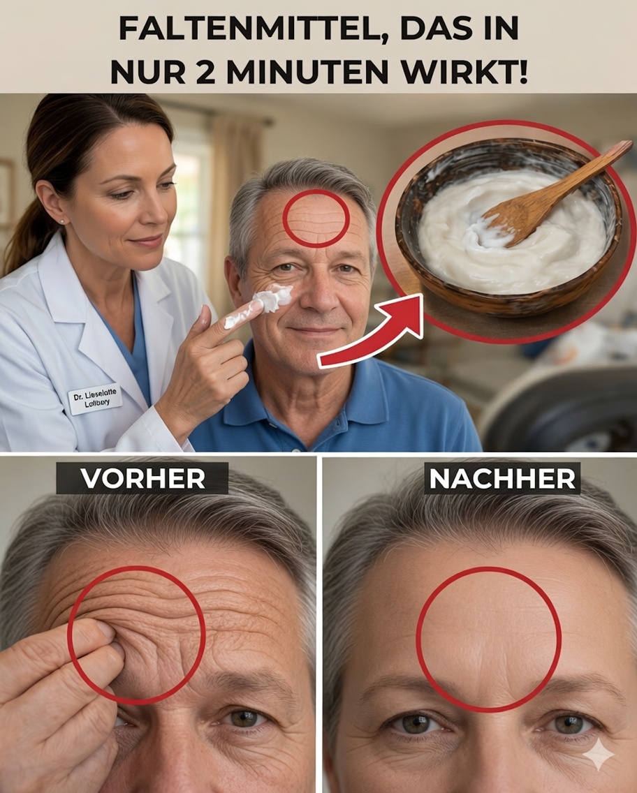 Anti-Falten-Mittel für Senioren, das in nur 2 Minuten wirkt — kein Scherz!