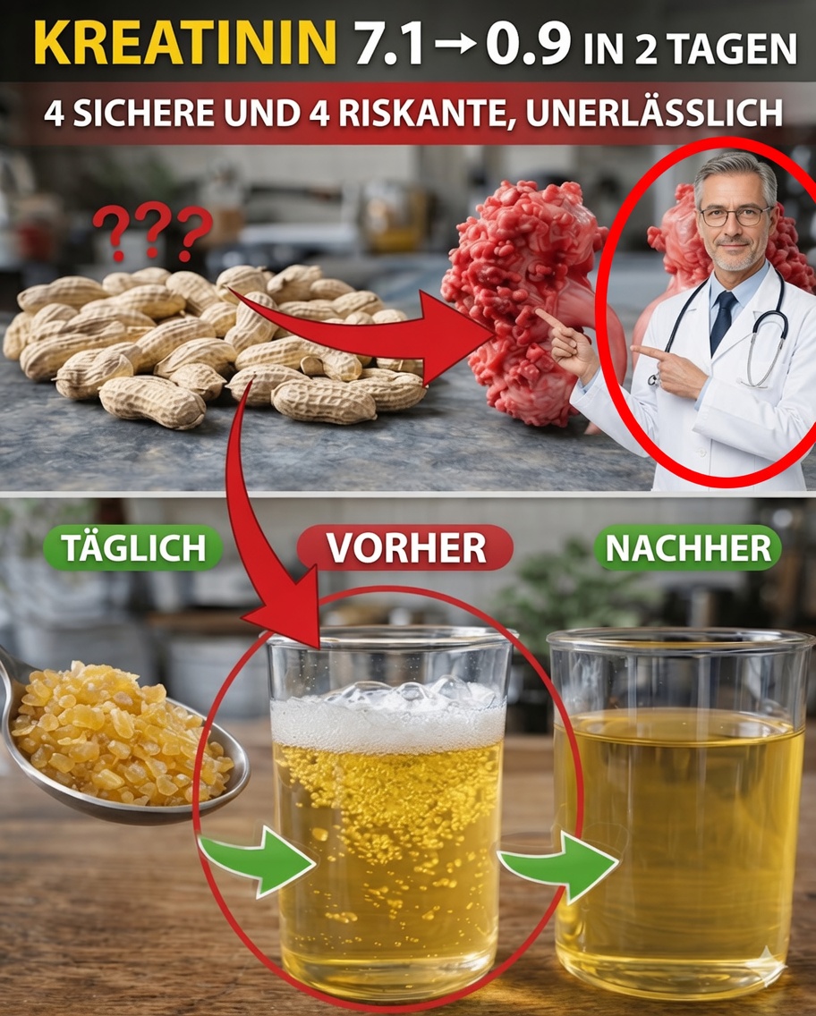 Kreatinin ist in 2 Tagen von 7,1 auf 0,9 gefallen? Verstehen Sie die Wahrheit und entdecken Sie 4 gute Fette für die Nieren (und 4, bei denen Vorsicht geboten ist)