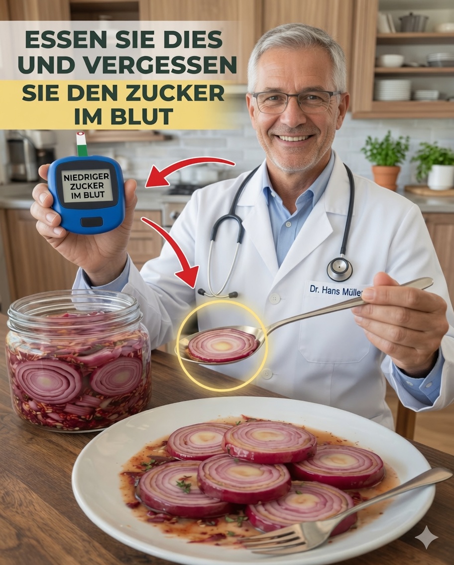 Das Rezept mit Zwiebeln, das Ihren Blutzucker verändern, sauberere Arterien unterstützen und Ihr Herz schützen kann