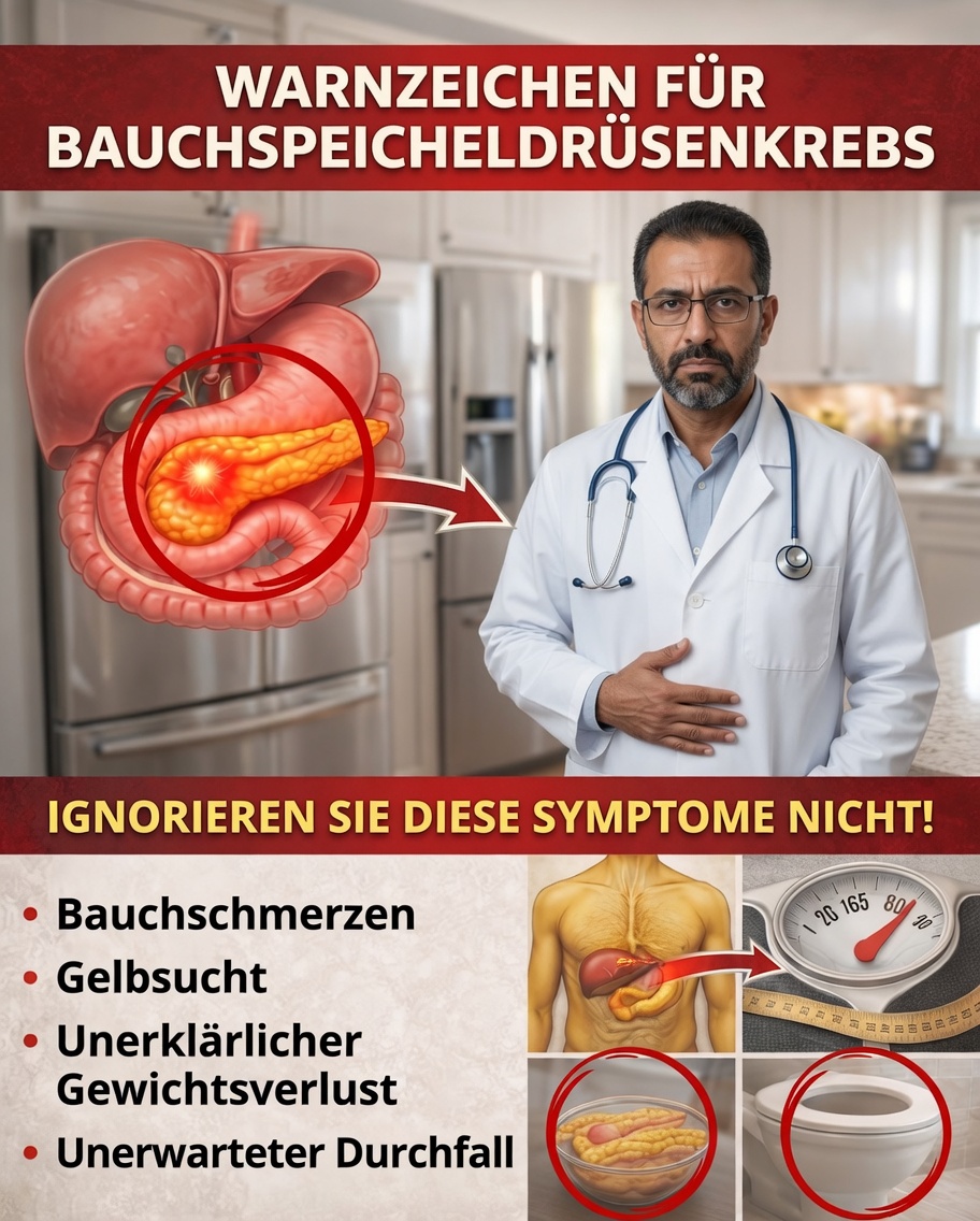 8 Überraschende Anzeichen von Bauchspeicheldrüsenkrebs, die Sie nicht ignorieren sollten, und wie Sie sie frühzeitig erkennen